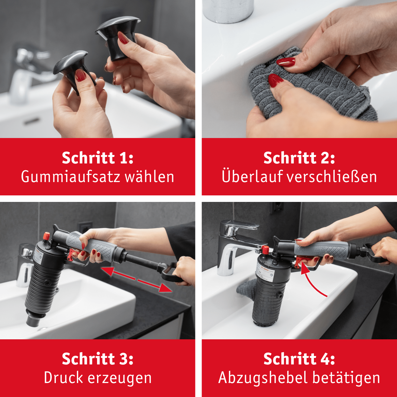 Multibrand Repacked Pressluftrohrreiniger