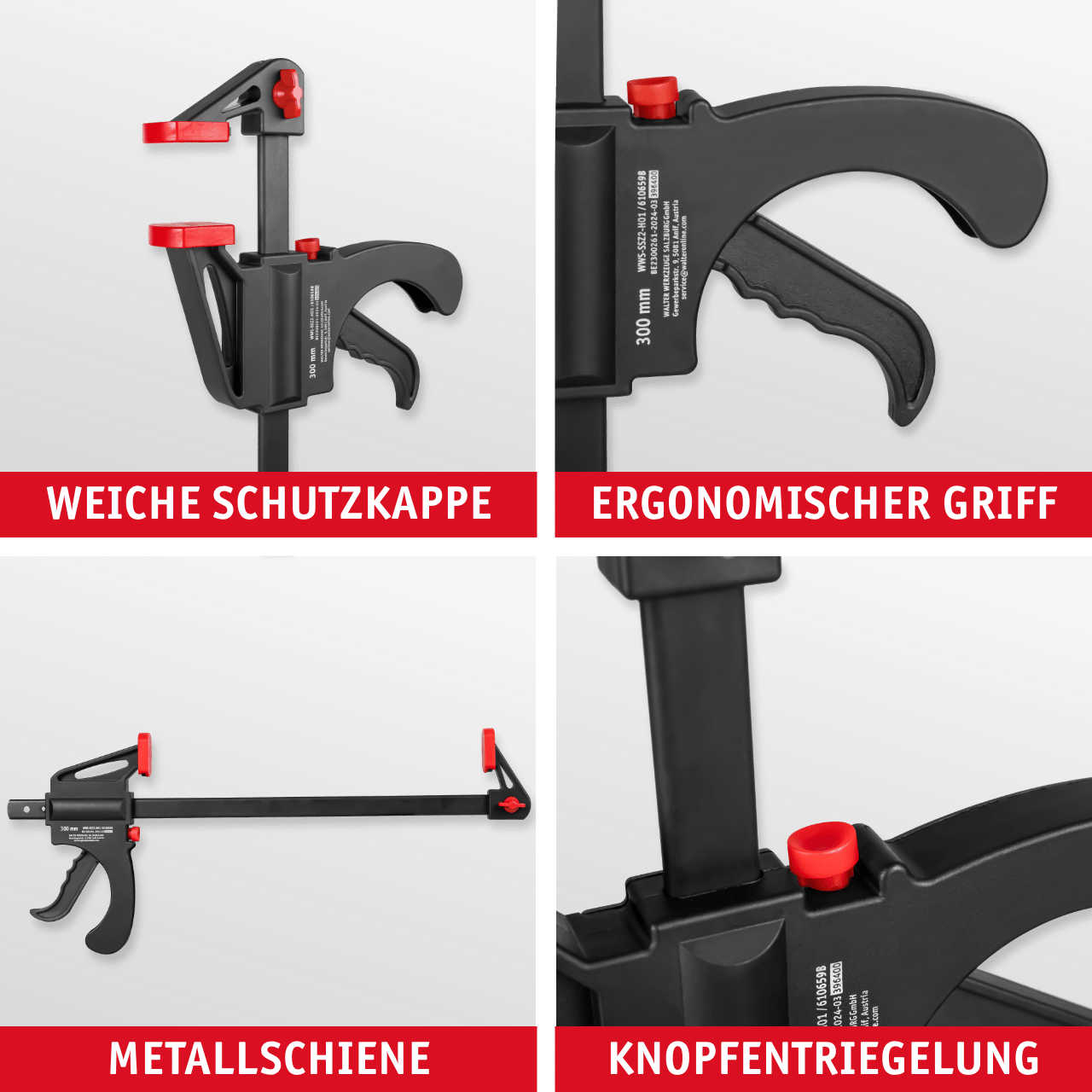 WALTER Schnellspannzwingen 2 - tlg.