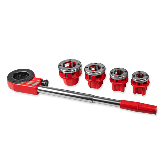 Thread cutting die set, 6-piece.