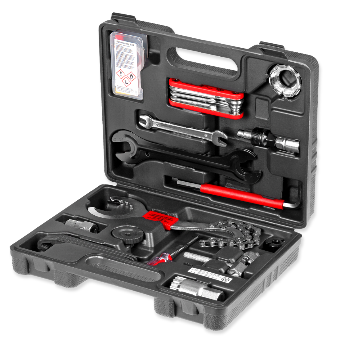 Bicycle tool case 18-piece
