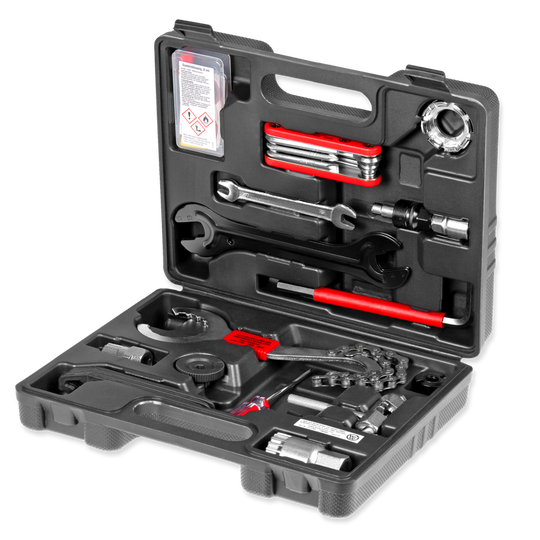 Bicycle tool case 18-piece