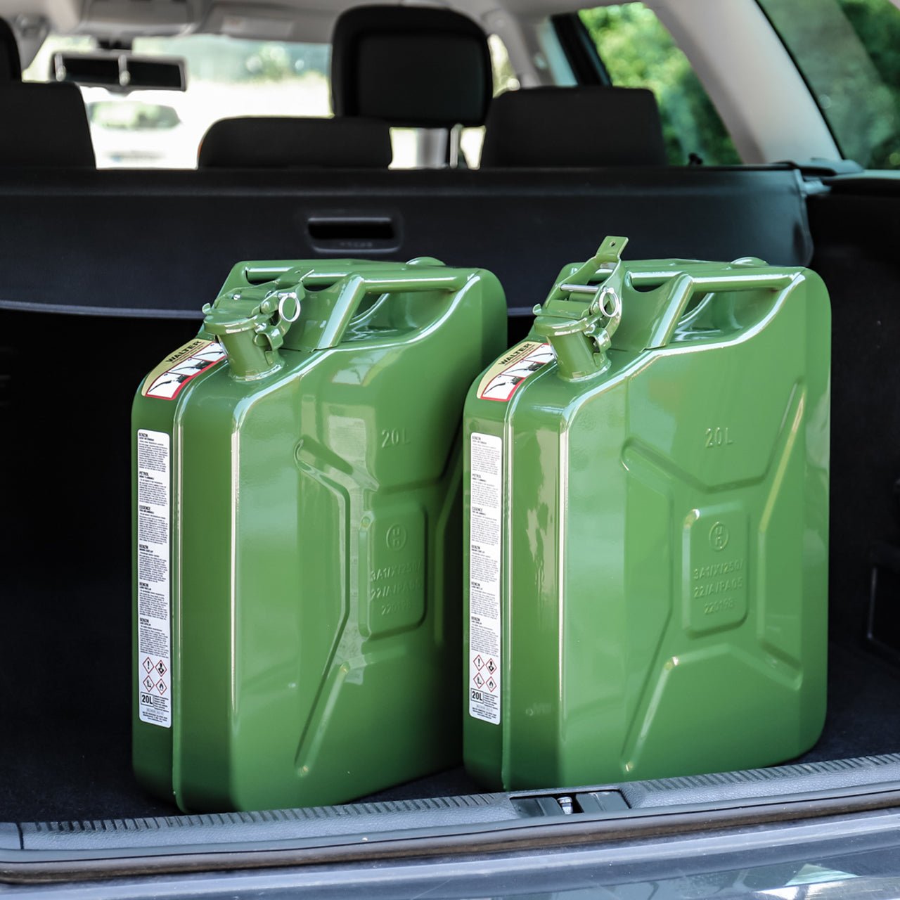 WALTER Benzinkanister mit Trichter 20 L