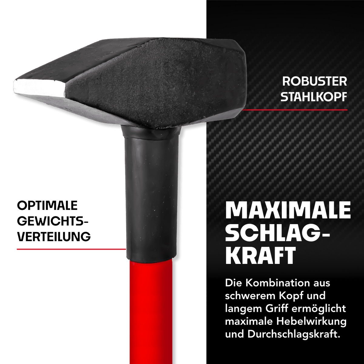 WALTER Professional Vorschlaghammer 5 kg