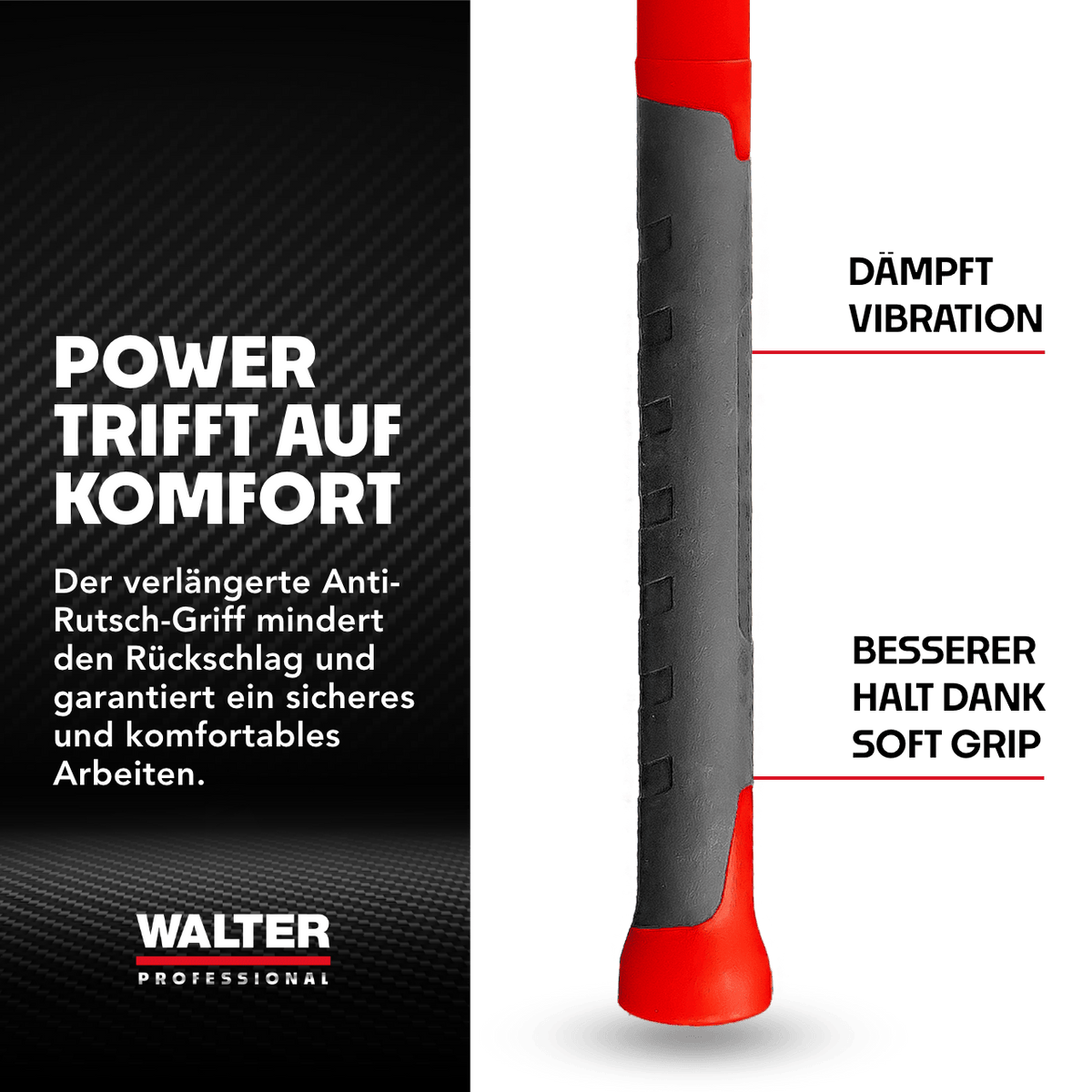 WALTER Professional Vorschlaghammer 5 kg