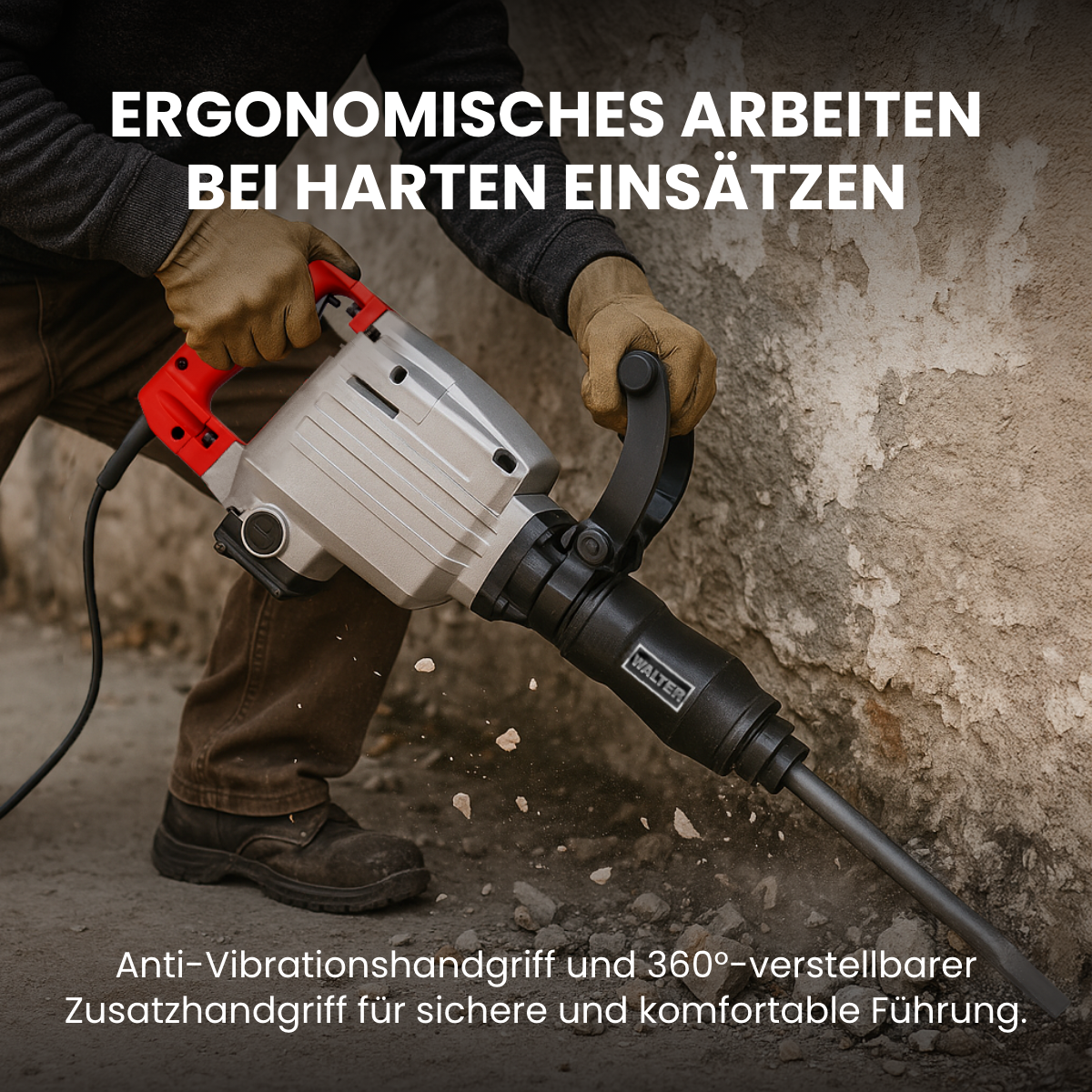 Chisel and demolition hammer 1700 W