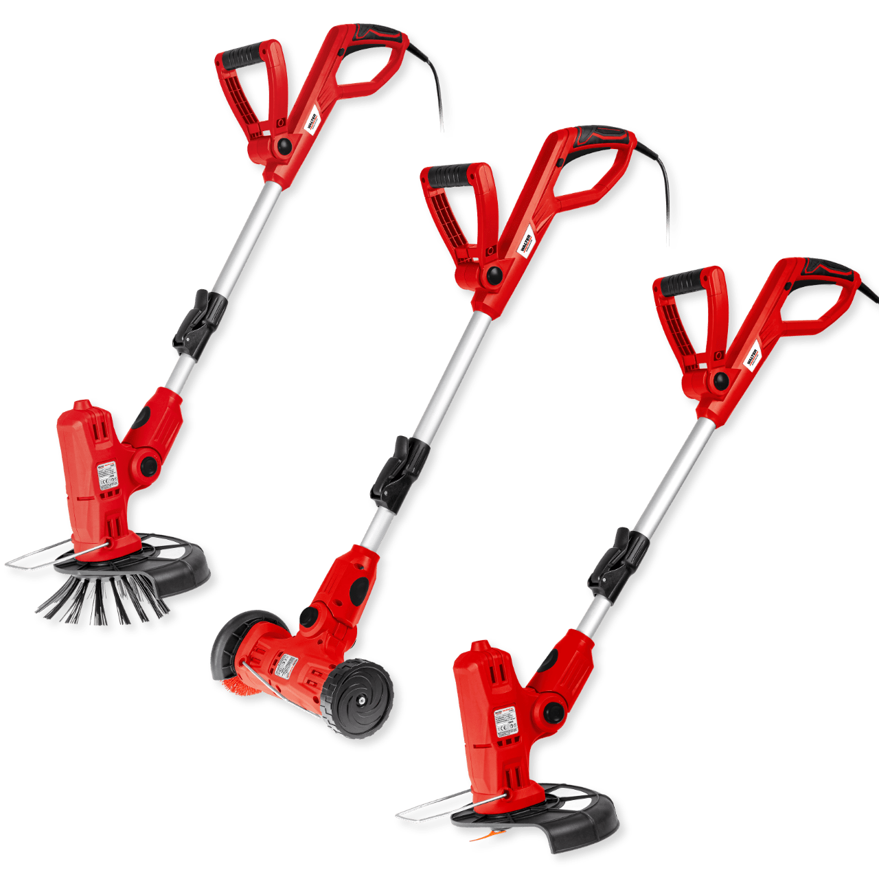 WALTER 3-in-1 Multitrimmer-Bürste 450 W