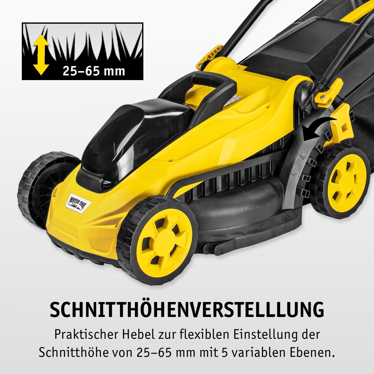 Akku Rasenmäher 20 V mit Mulchfunktion