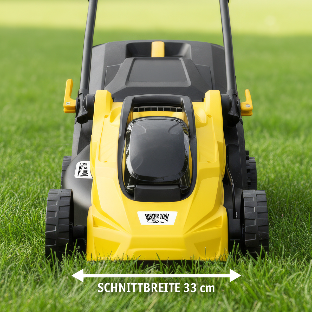 Akku Rasenmäher 20 V mit Mulchfunktion