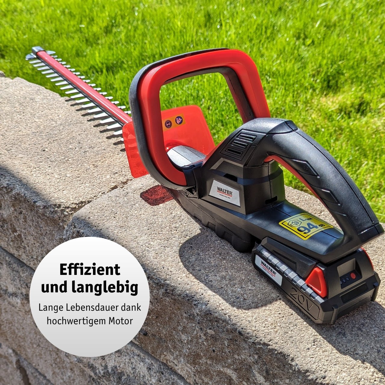 WALTER Akku-Heckenschere 20 V