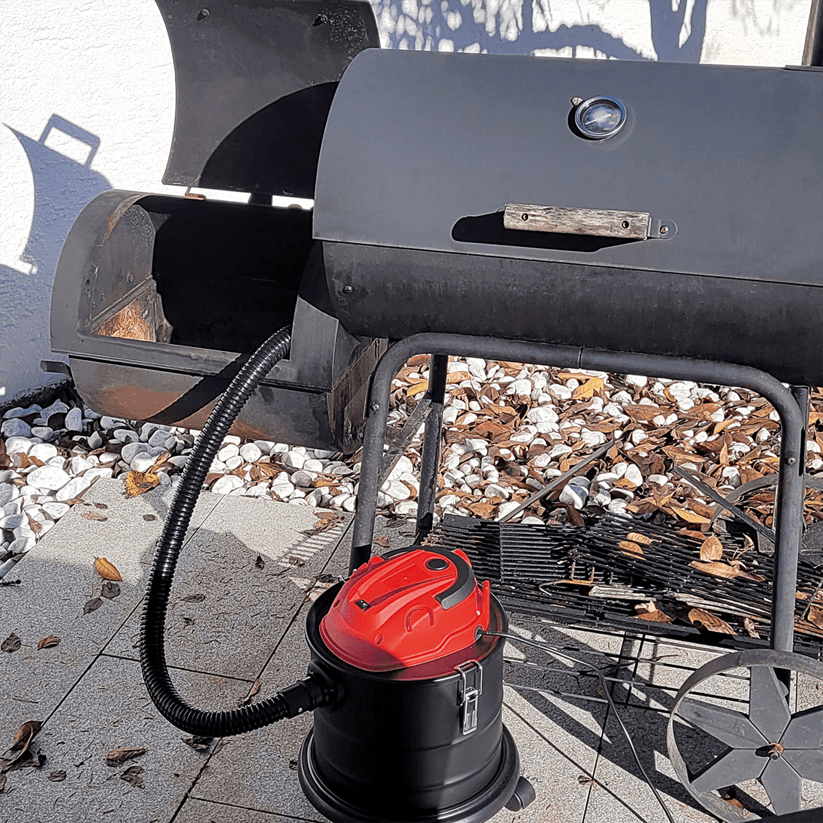 WALTER Asche- und Trockensauger 1200 W