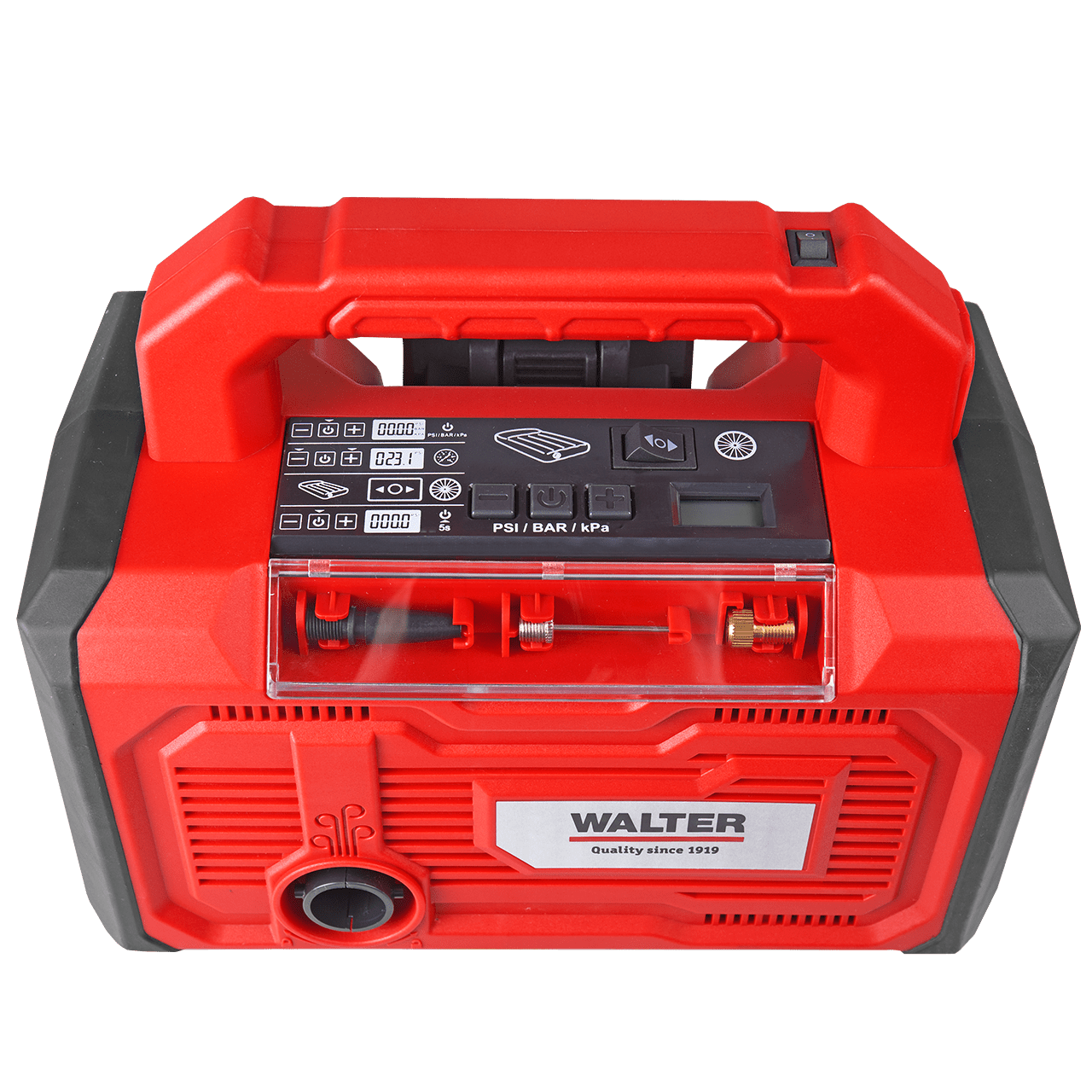 WALTER 3-in-1 Akku-Luft- und Volumenpumpe 20 V