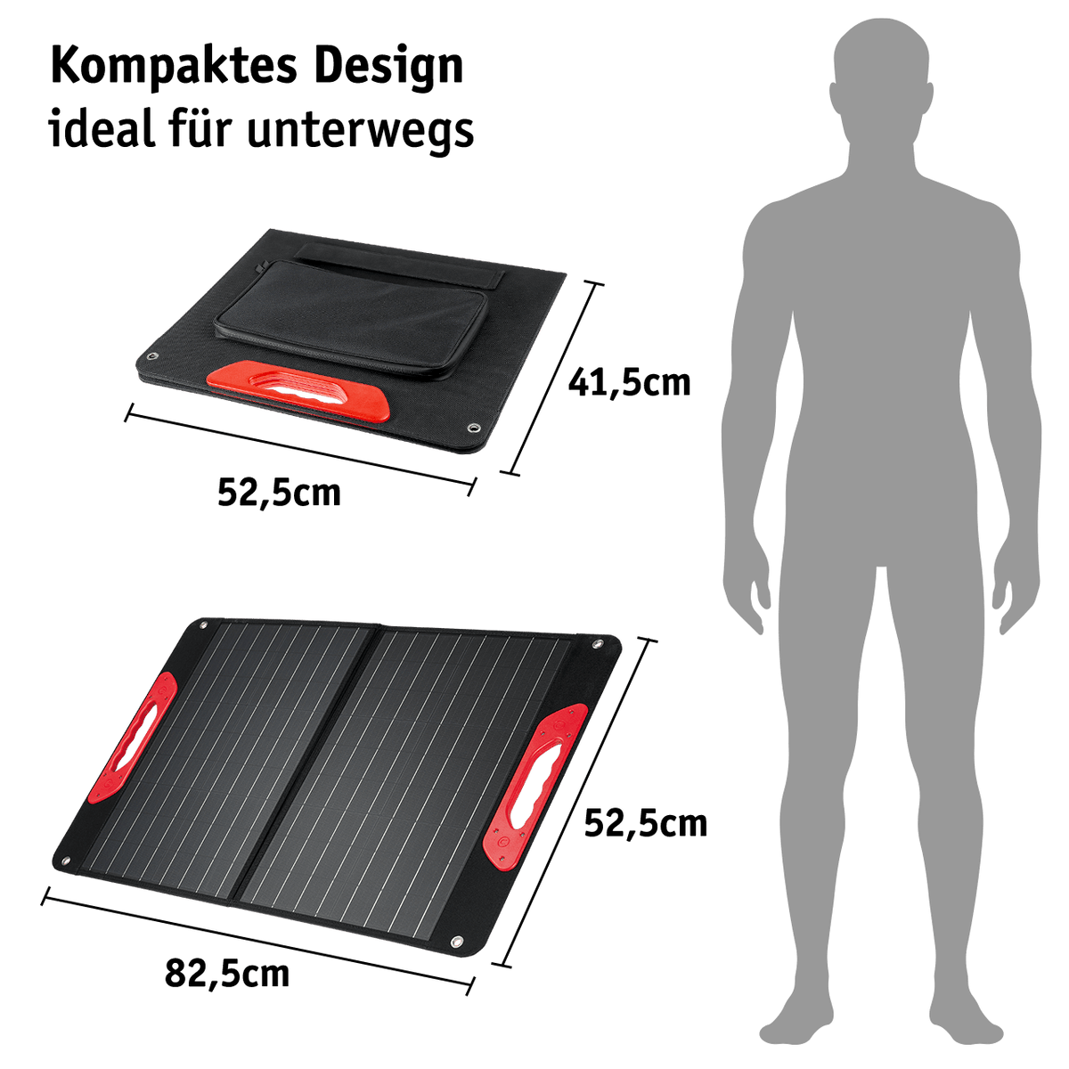 WALTER Solarpanel 60 W (faltbar)