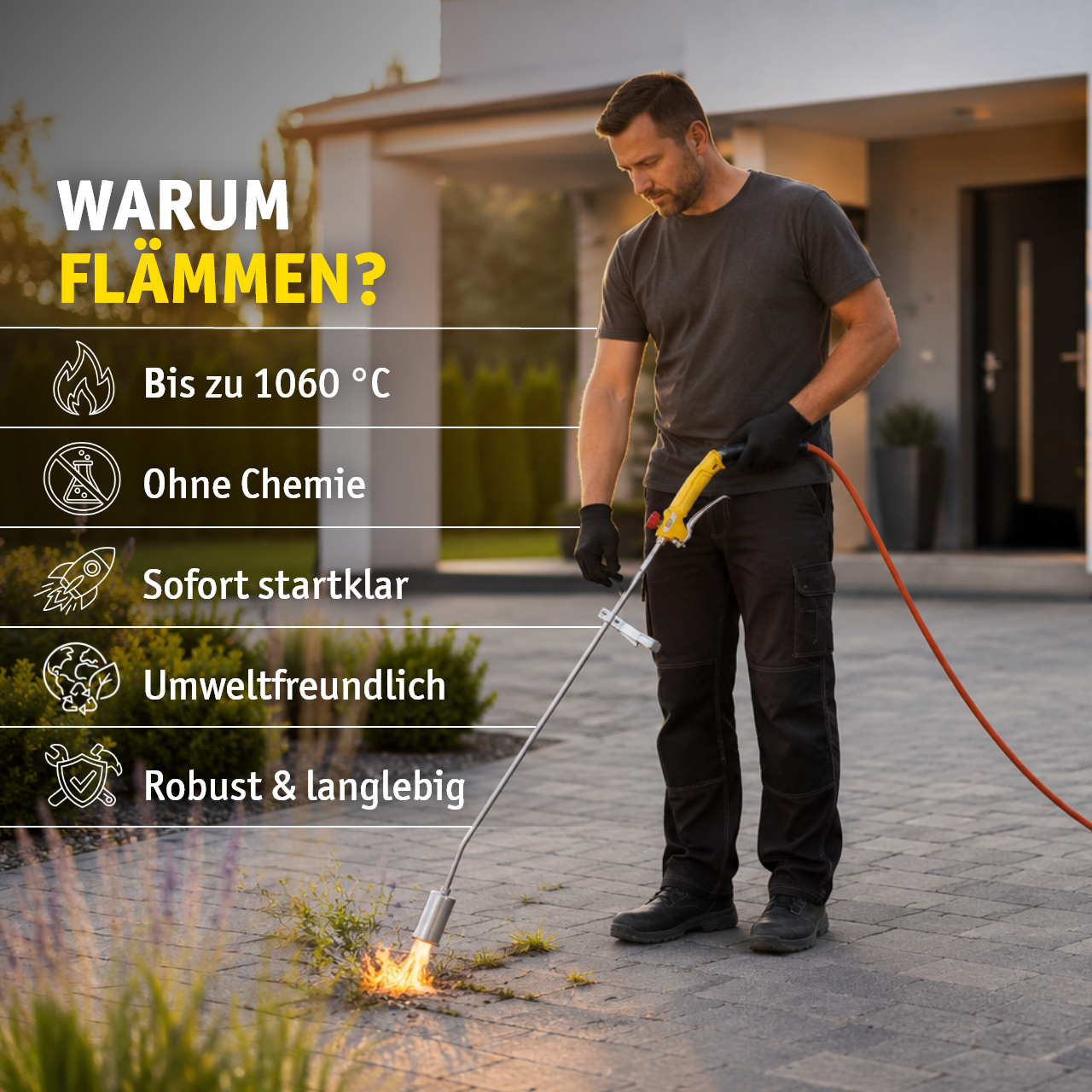 Preheating torch Eco Line