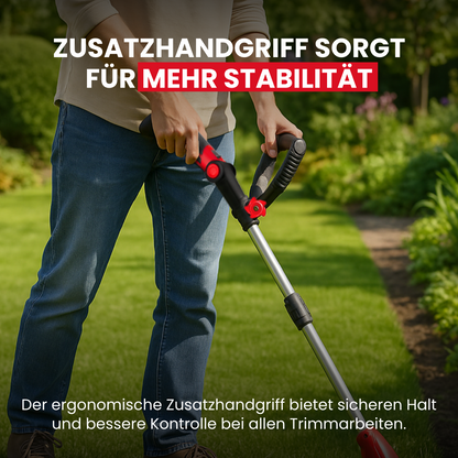 Cordless grass trimmer 12 V with 2 batteries