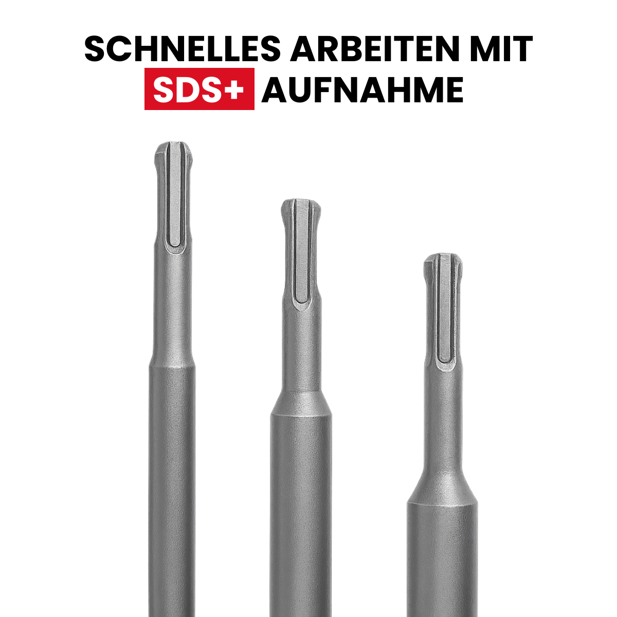 SDS+ Bohrer-Set 3-tlg. 1000 mm
