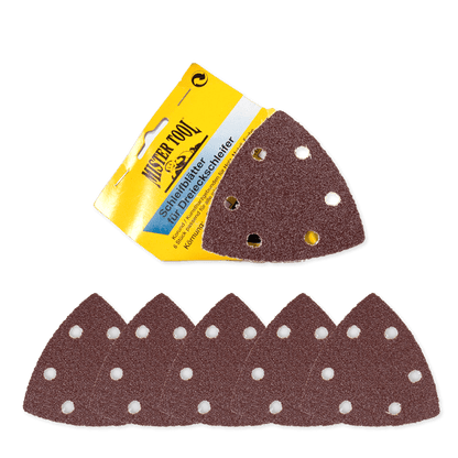 MISTER TOOL Schleifpapier - Set für Dreieckschleifer