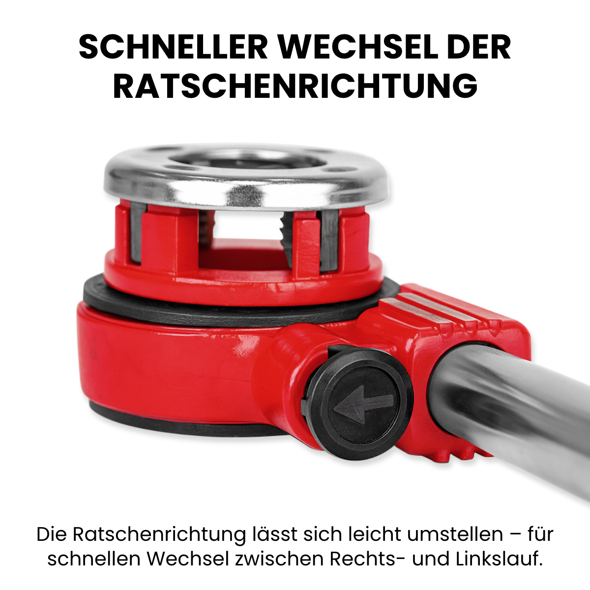 Thread cutting die set, 6-piece.