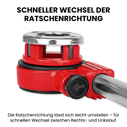 Thread cutting die set, 6-piece.