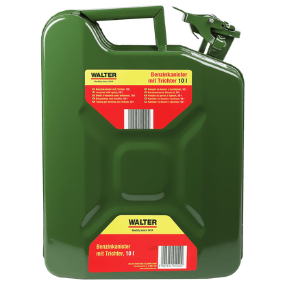 WALTER Benzinkanister-Set 10 L 2-tlg.