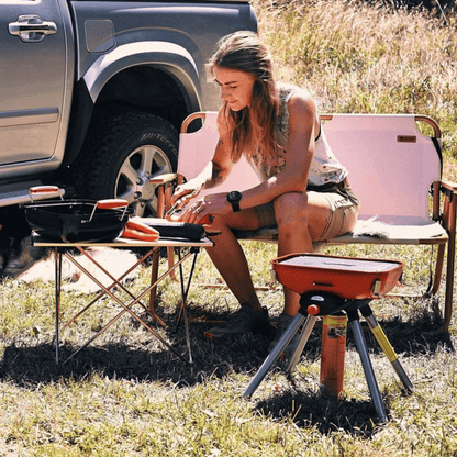 WALTER Camping- und Party-Gasgrill