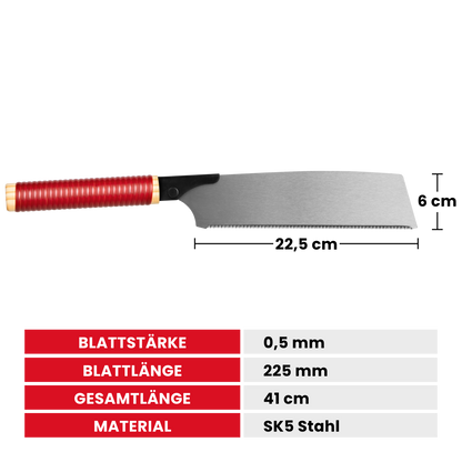 Japanese saw with short handle