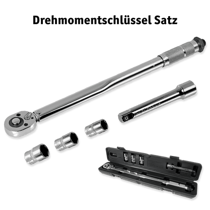WALTER Drehmomentschlüssel-Set mit Schoneinsätze