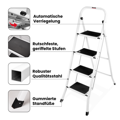 4-step folding ladder step 