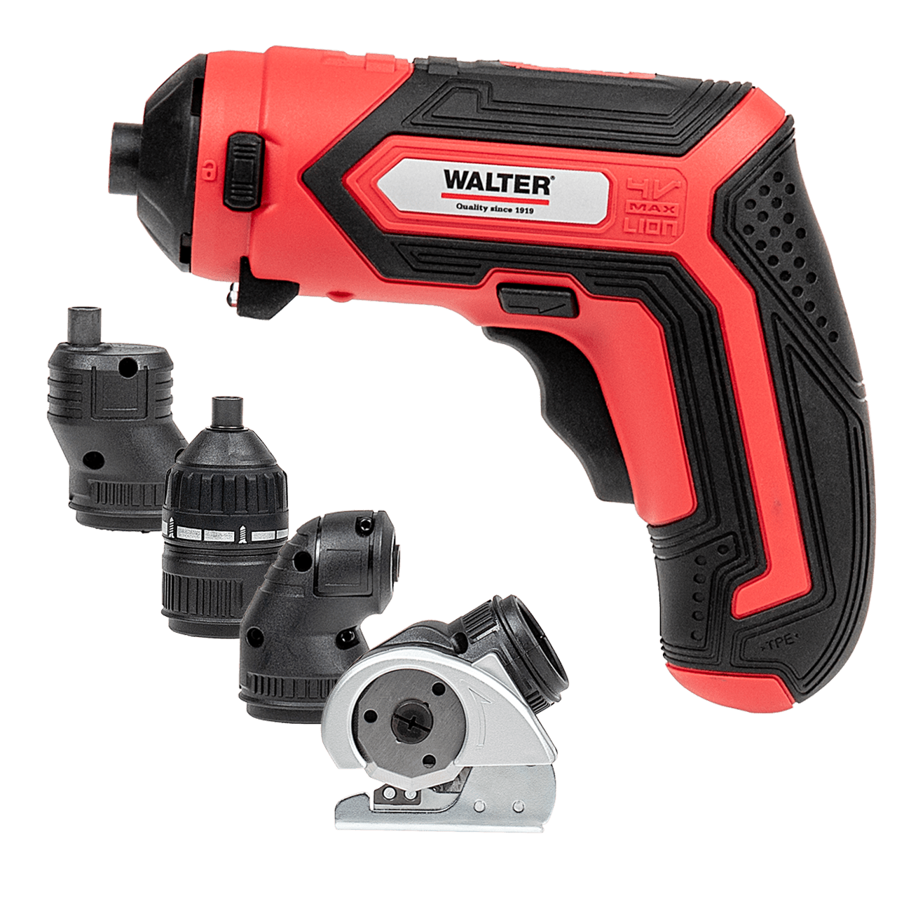 WALTER 4 - in - 1 Akku - Multifunktionswerkzeug 4 V