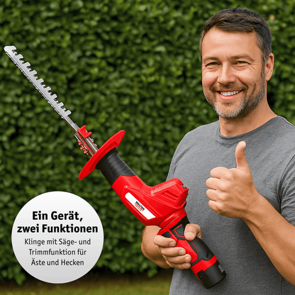 WALTER 2 - in - 1 Heckenscheren / Säge