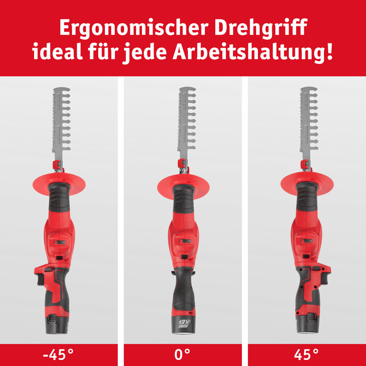 WALTER 2 - in - 1 Heckenscheren / Säge