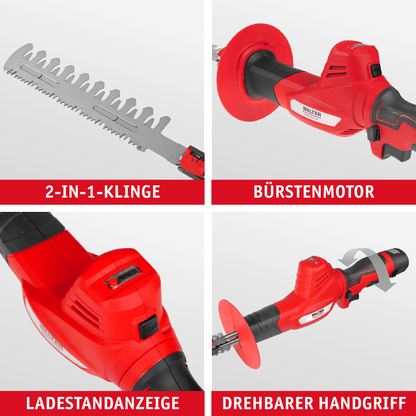 WALTER 2 - in - 1 Heckenscheren / Säge