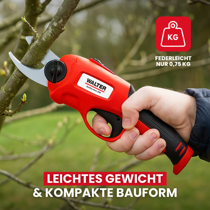 Li-Ion battery-powered pruning shears 4V