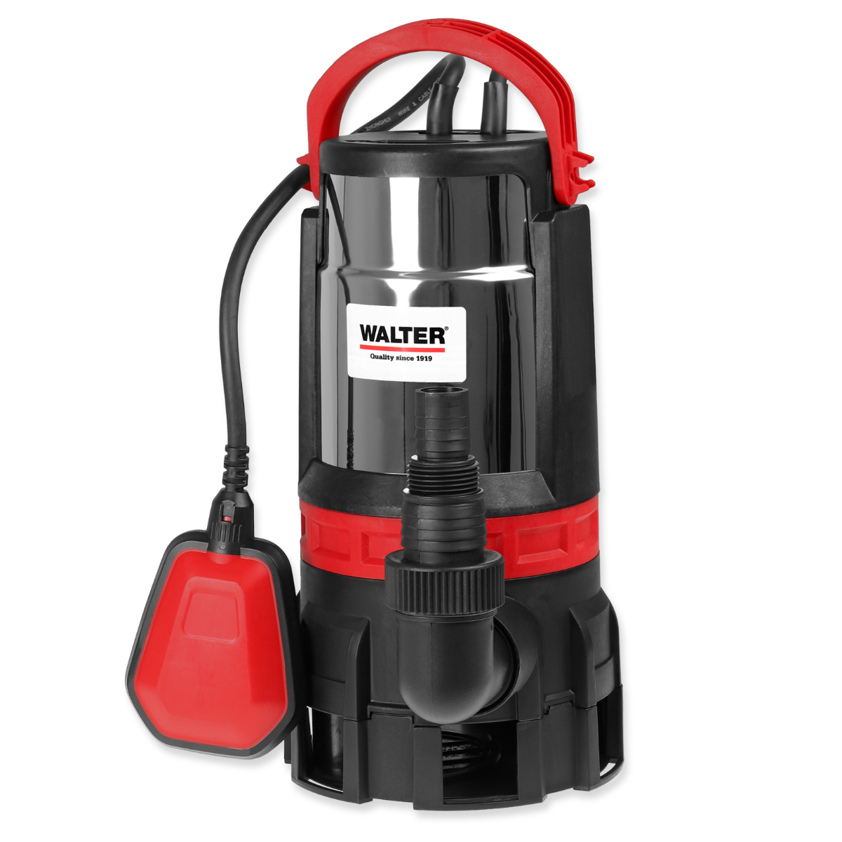 Dirty and clear water pump 750 W 2-in-1