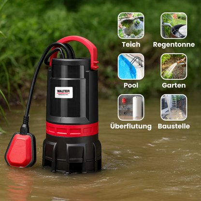 Dirty and clear water pump 750 W 2-in-1
