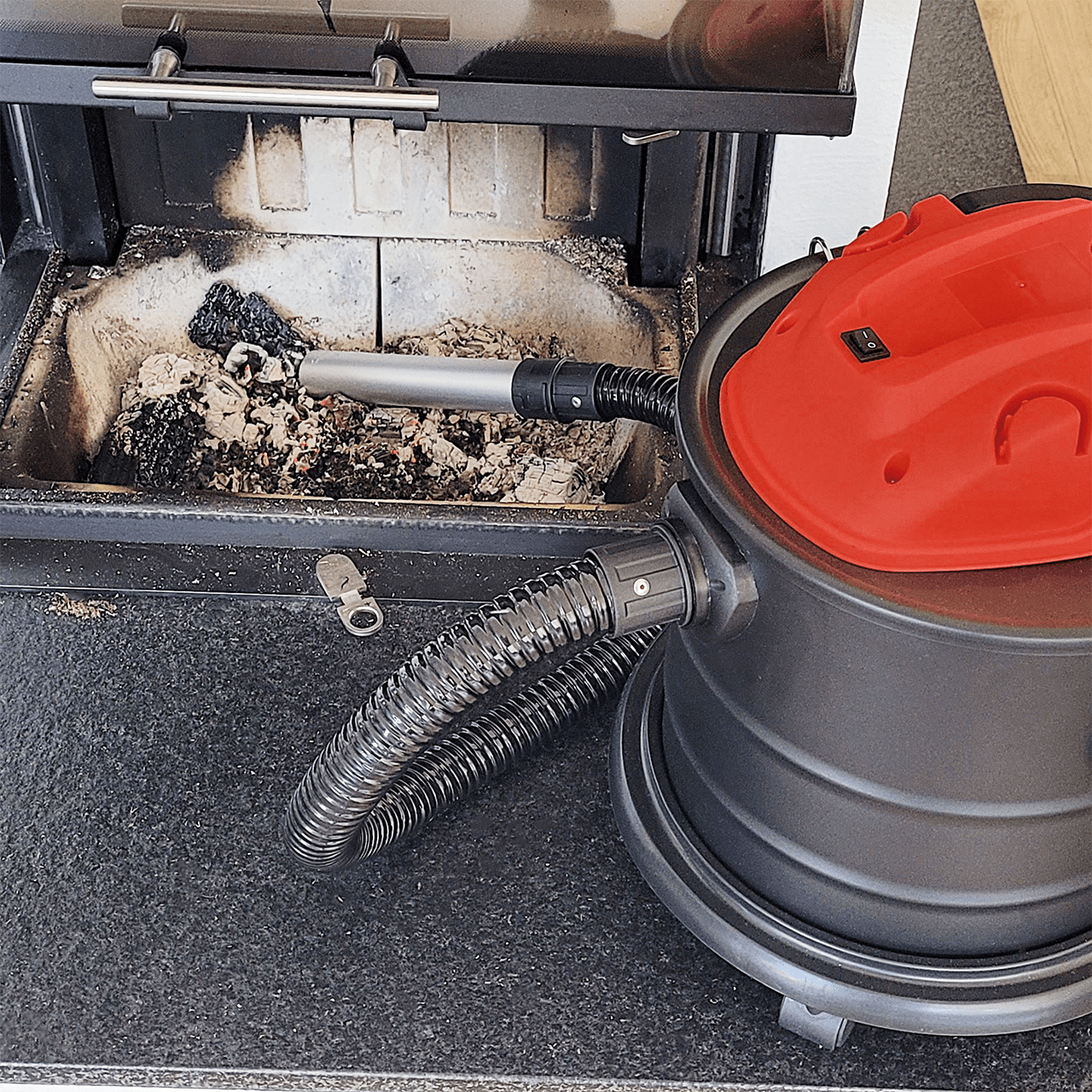 WALTER Asche- und Trockensauger 1200 W