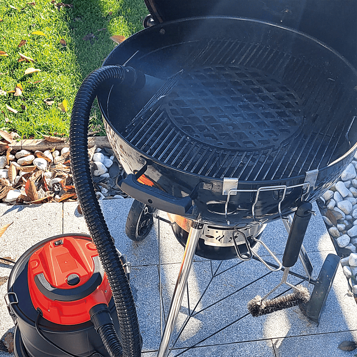 WALTER Asche- und Trockensauger 1200 W