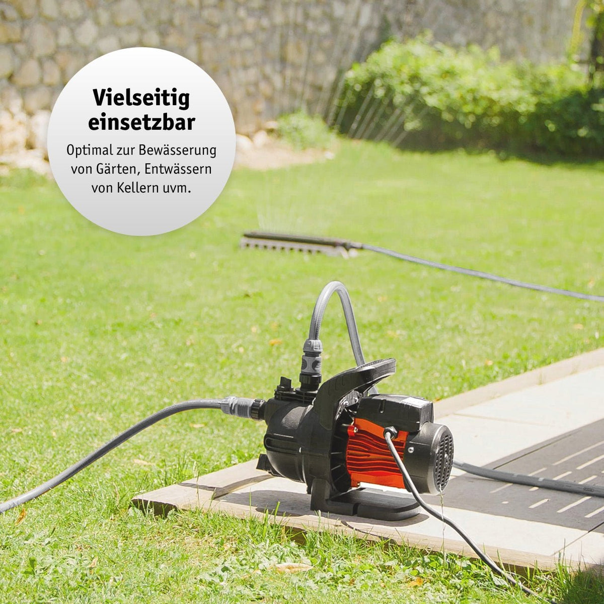 WALTER Gartenpumpe 600 W