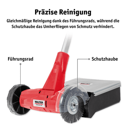 WALTER 2-in-1 Fugenreiniger