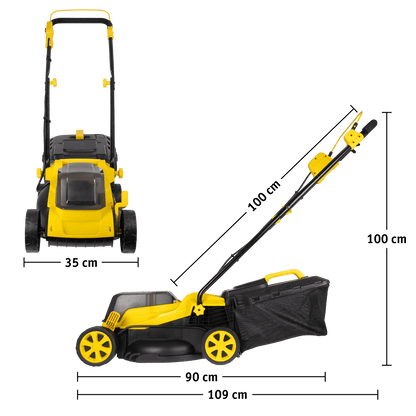 Mister Tool Akku-Rasenmäher 20 V