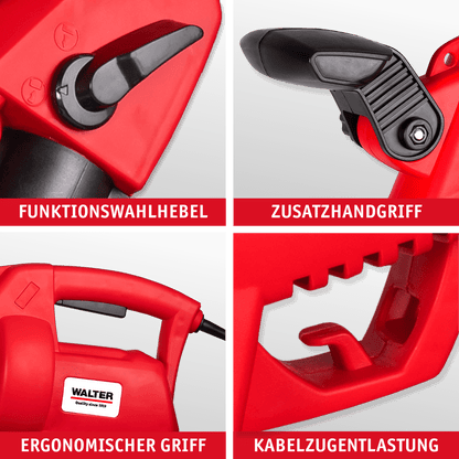 WALTER Elektro Laubsauger und -bläser 3000 W