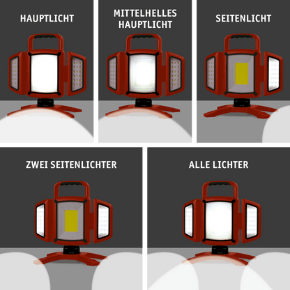 WALTER Multidirektionale Arbeitsleuchte 30 W