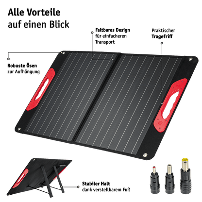WALTER Solarpanel 60 W (faltbar)