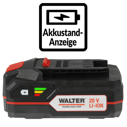 WALTER Akku 20 V 2000 mAh