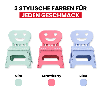 Klappbarer Kinderstuhl mint 2-in-1