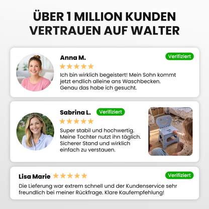Klappbarer Kinderstuhl blau 2-in-1