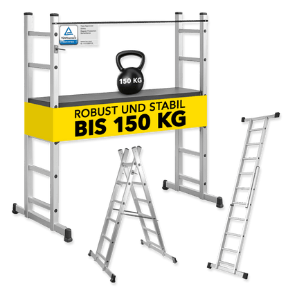 MISTER TOOL Aluminium Leitergerüst