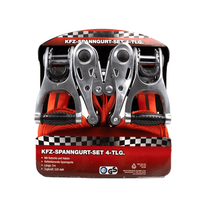 Multibrand Repacked KFZ Spanngurt Set 4 - tlg.