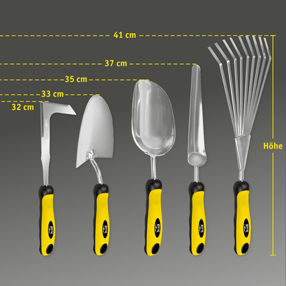 MISTER TOOL Garten-Set 5-tlg. (Gartenschaufeln)